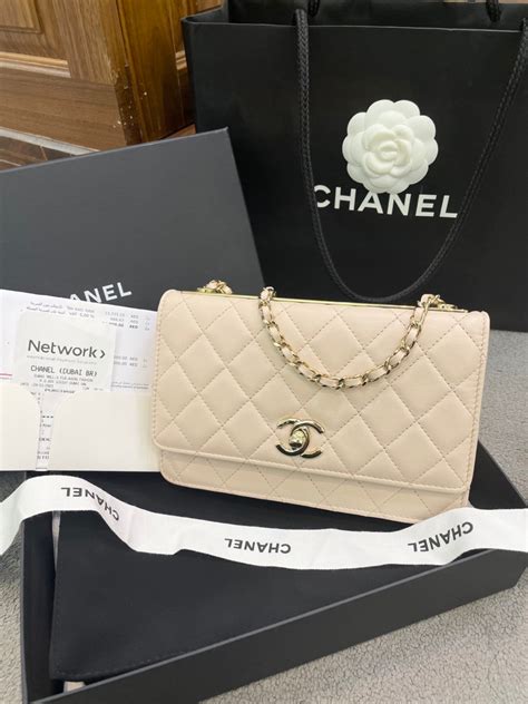 chanel woc lambskin gold hardware|Chanel woc .